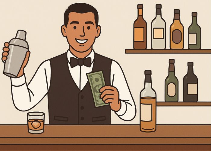 Bartender Tips per rate