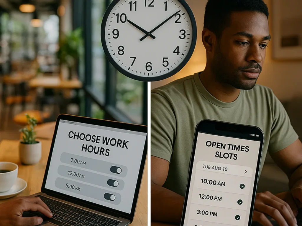 squarespace work hours flexibility